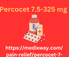 Buy Percocet 7.5-325 mg from medixway.