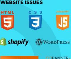 Edit or Fix HTML/CSS Errors & Customize Shopify, WordPress Website