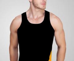Online Exclusive: Stylish Fitness Vests for Men on Sale Now!
