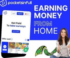 Pocketsinfull: Your Destine for Earning Money From Home