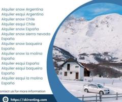 Alquiler snow Argentina