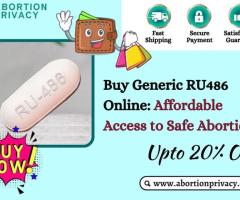 Buy Generic RU486 Online: Affordable Access to Safe Abortion - 1