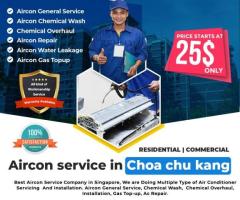 Aircon service & repair in Choa chu kang