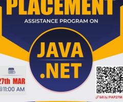 Placement Assistance Program On JAVA Developer & .Net