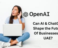 Can AI & ChatGPT Shape the Future Of Businesses in UAE?