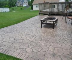Stamped Concrete Patterns| BNTS Contracting - 1