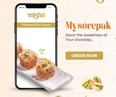 Order Pure Ghee Sweets online | Mishri Sweets