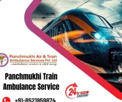 Get Train Ambulance Service in Lucknow by Panchmukhi with Top – Class medical Facilities