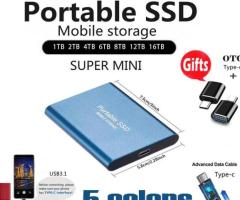 Portable SSD mobile storage