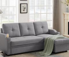 Buy Argo L Shape Sofa Cum Bed With Storage (lhs) upto 55%off