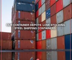 Shipping container depot
