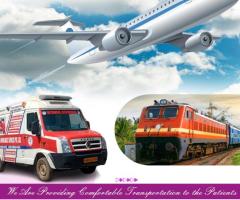 Select Panchmukhi Train Ambulance Services l for an Authentic ICU Setup in Bhopal