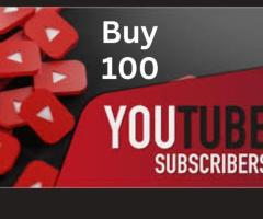 Buy 100 YouTube Subscribers To Increase Your Audience