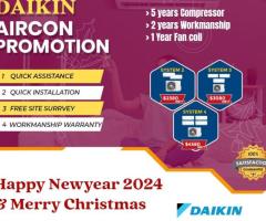 Daikin Aircon Promotion - 1