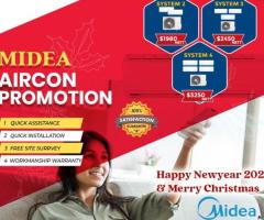 Midea Aircon Promotion - 1