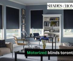 Elevate Your Home with Motorized Blinds in Toronto