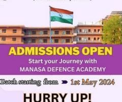 START YOUR JOURNEY WITH MANASA DEFENCE ACADEMY - 1