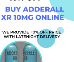 Buy Adderall XR 10mg Online and get Free Home delivery
