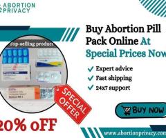 Buy Abortion Pill Pack Online At Special Prices Now! - 1