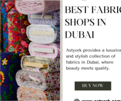 Best Fabric Shops in Dubai|Premium fabrics
