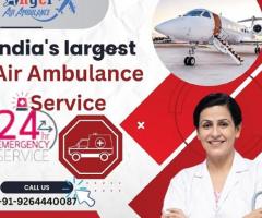 For Shifting Patients Effectively Angel Air Ambulance in Kolkata
