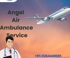 Book Matchless Angel Air Ambulance Service in Siliguri with ICU Setup