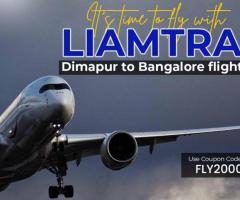 Grab the best flight deals from Dimapur to Bangalore | Check out on Liamtra.