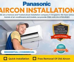 Panasonic Aircon Installation