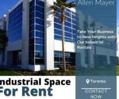 Industrial Space for Rent in Toronto