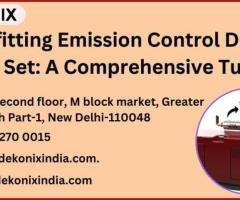 Retrofitting Emission Control Device On DG Set: A Comprehensive Tutorial