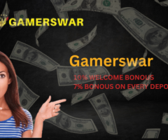 Earn Real Money With Gamerswar  Online