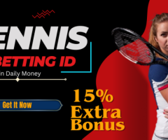 Get Fastest Withdrawal Tennis Betting ID with Bonus
