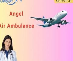 Get Incredible Angel Air Ambulance Services in Varanasi with Ventilator Setup - 1