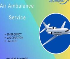 Book Reliable Angel Air Ambulance Service in Dibrugarh at Reasonable Price