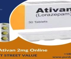 Purchase Ativan 2mg Online at the Best Price - 1