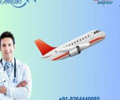 Book Dependable Angel Air Ambulance Service in Gorakhpur with ICU Setup