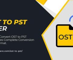 OST to PST Converter to Export OST files to PST