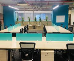Serviced office space with a fully furnished area for rent in Bangalore