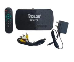 Dilos SD-2772 MPEG-2 SD DVB-S Digital FTA Set-Top Box - 1
