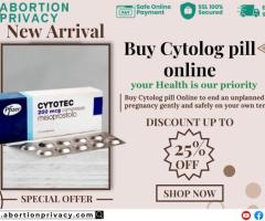 Buy Cytolog online for experience a safe and confidential abortion process