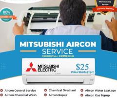 Mitsubishi aircon service - 1