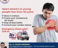 Heart specialist in vijayawada || Best Cardiologist in Vijayawada - Dr Vamsi - 1