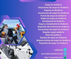 Vacaciones de esquí en Andorra