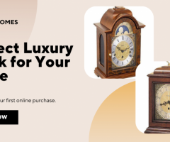 Buy Luxury Wall Clocks in India Online at Angiehomes.co