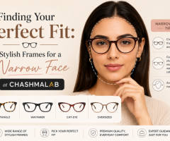 Finding Your Perfect Fit: Stylish Frames for a Narrow Face at Chashmalab