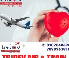 Tridev Air Ambulance Service in Dibrugarh - Emergency Case Solver