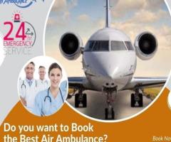 Pick Angel Air Ambulance Service in Gaya with Up-to-date Medical Tool