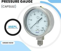 All Stainless Steel Pressure Gauge - Capsule | India Pressure Gauge - 1