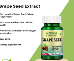 Grape seed extract 500mg for healthy skin
