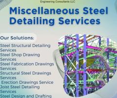 Let us handle your Steel detailing services needs in New York, US.